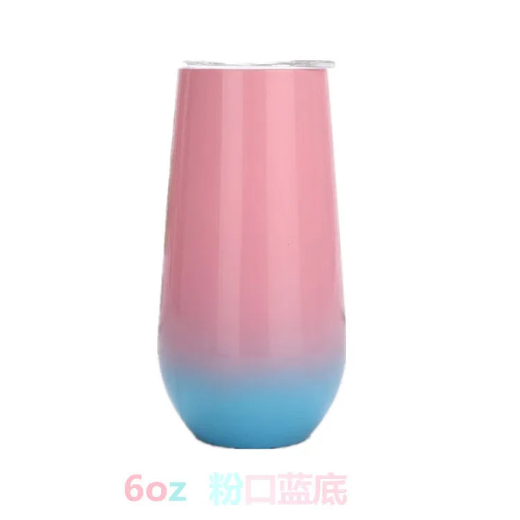 🥂 Taza Térmica de Acero Inoxidable con Tapa y Sorbete