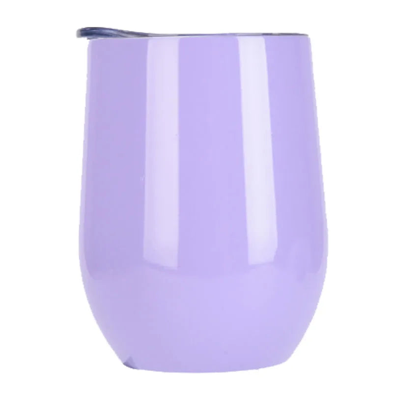 🥂 Taza Térmica de Acero Inoxidable con Tapa y Sorbete