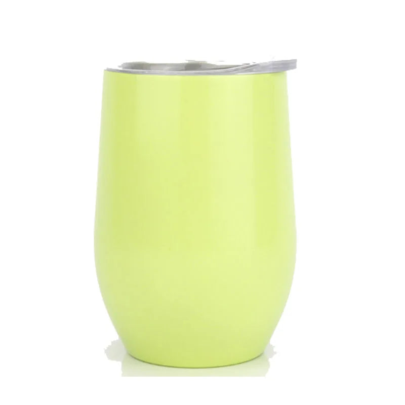 🥂 Taza Térmica de Acero Inoxidable con Tapa y Sorbete