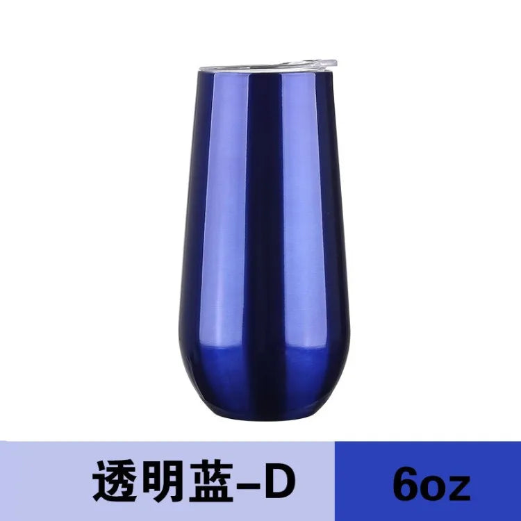 🥂 Taza Térmica de Acero Inoxidable con Tapa y Sorbete
