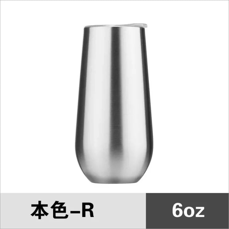 🥂 Taza Térmica de Acero Inoxidable con Tapa y Sorbete