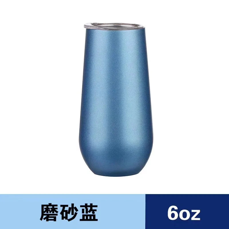 🥂 Taza Térmica de Acero Inoxidable con Tapa y Sorbete