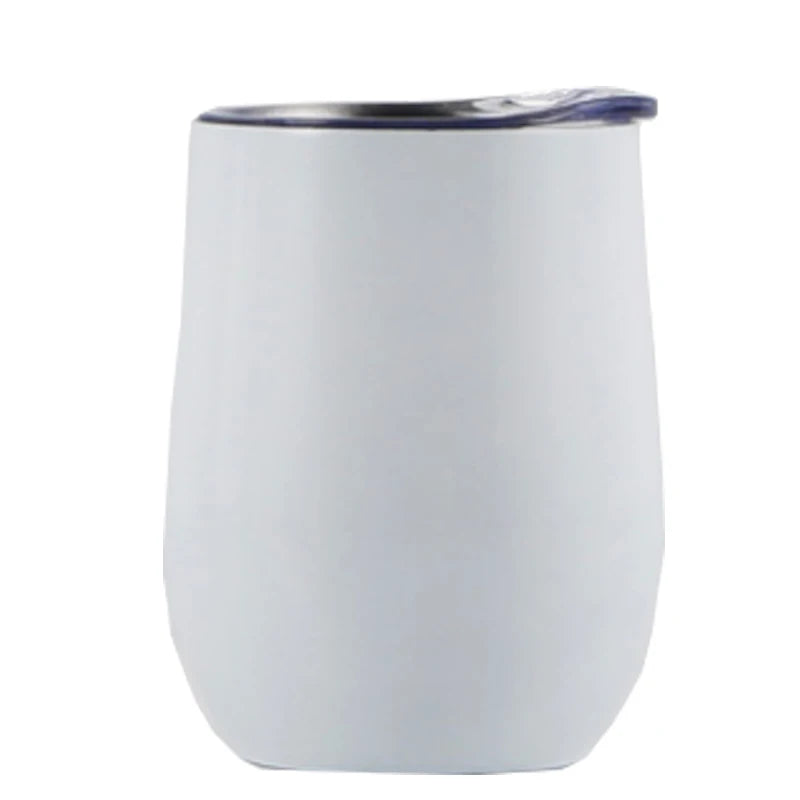 🥂 Taza Térmica de Acero Inoxidable con Tapa y Sorbete