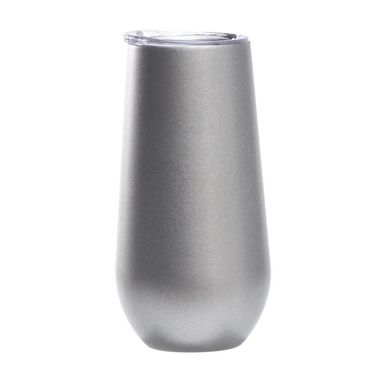 🥂 Taza Térmica de Acero Inoxidable con Tapa y Sorbete