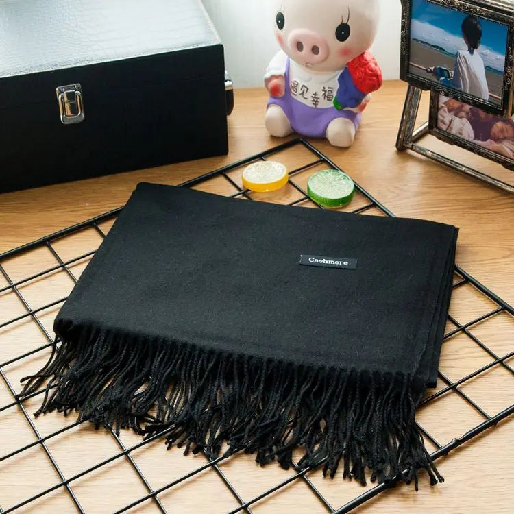 🧣 Bufanda de Algodón, Cachemira y Poliéster