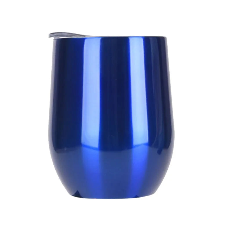 🥂 Taza Térmica de Acero Inoxidable con Tapa y Sorbete