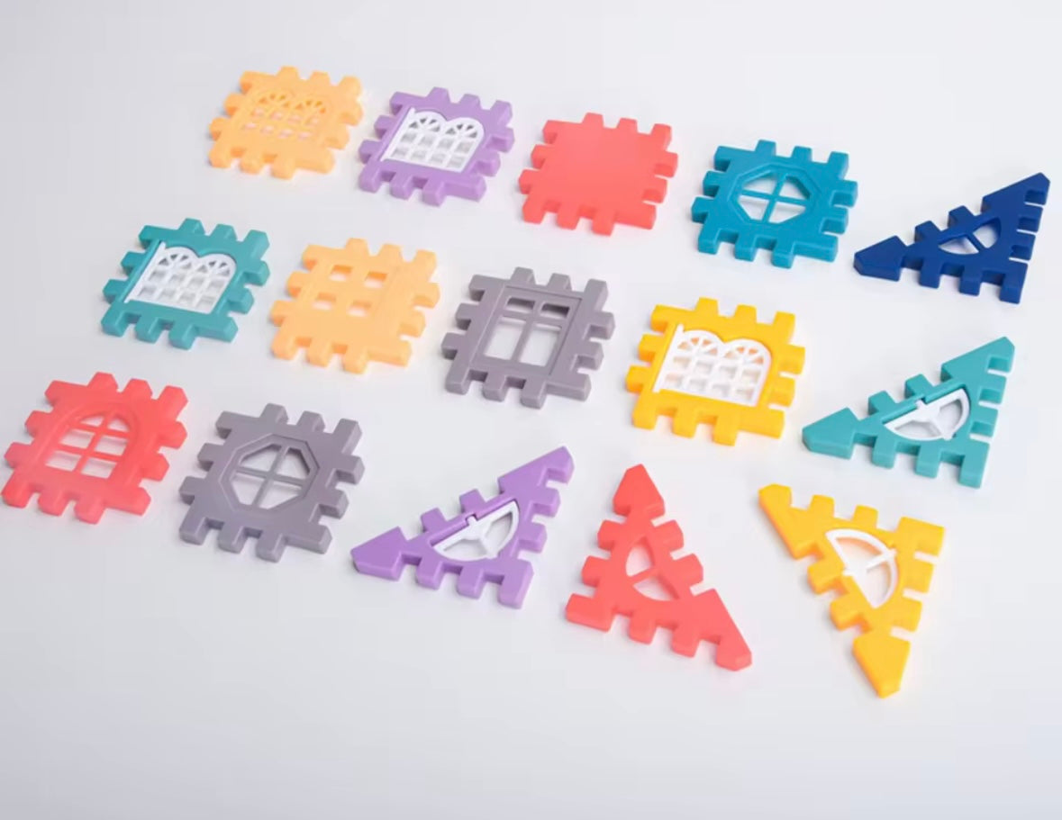 📌 Bloques de Construcción Plásticos para Niños
