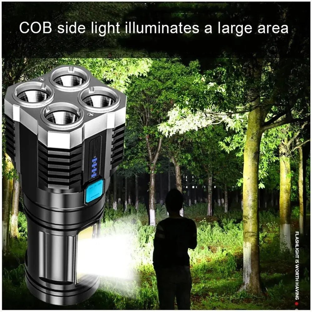 Linterna LED ESMARTER S03 – Potencia y Versatilidad para Todas tus Aventuras 🔦 - Koda Click Chile