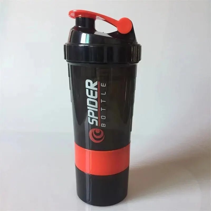 3 Layer Shake Cup Protein Powder Stirring Cup Fitness Sports Milk Shake Cup Gift Large Capacity Body - Building Exercise Bottle - Koda Click Chile