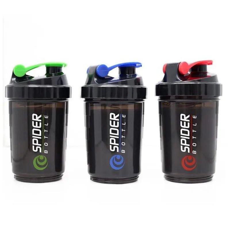 3 Layers Shaker Protein Bottle 550ml Whey Powder Blender Cup Cute Water Bottle Sports Fitness Shakel Bottles Vaso Shaker Gym - Koda Click Chile