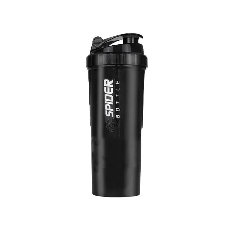 3 Layers Shaker Protein Bottle Powder Shake Cup Water Bottle Plastic Mixing Cup Body Building Exercise Bottle Protein Shaker - Koda Click Chile