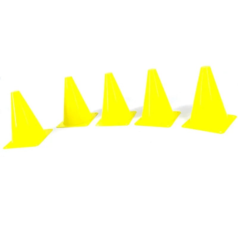 5pcs18CM Sign Bucket 6Inch Barrier Football Road Flat Training Cone Roller Pile Springback Marking Cup Symbol Sports Accessories - Koda Click Chile