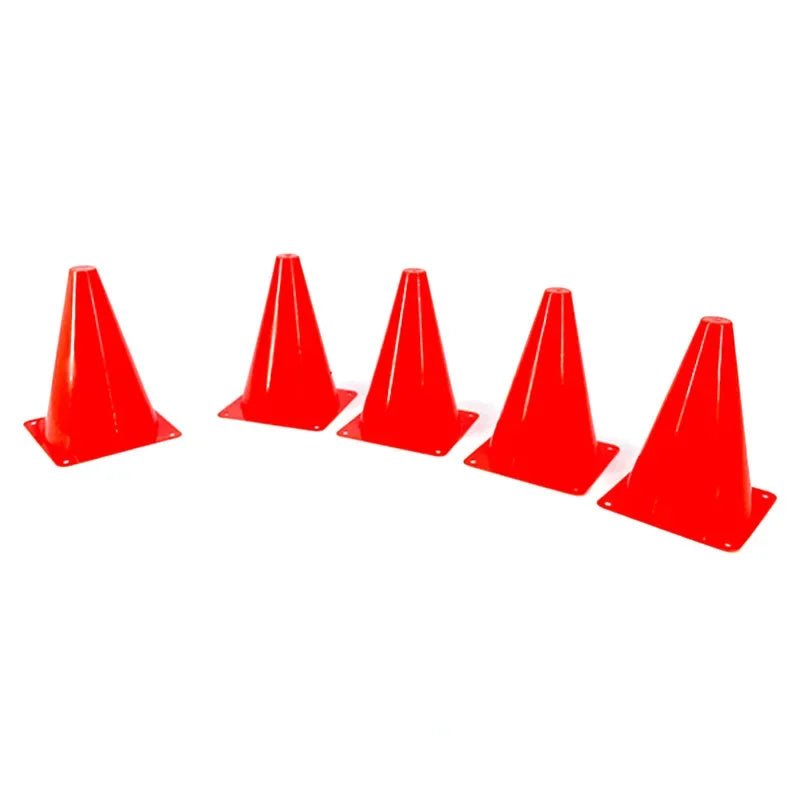 5pcs18CM Sign Bucket 6Inch Barrier Football Road Flat Training Cone Roller Pile Springback Marking Cup Symbol Sports Accessories - Koda Click Chile
