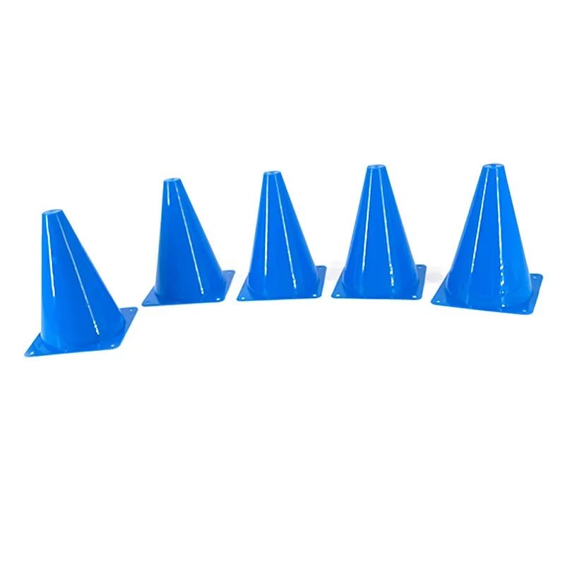 5pcs18CM Sign Bucket 6Inch Barrier Football Road Flat Training Cone Roller Pile Springback Marking Cup Symbol Sports Accessories - Koda Click Chile