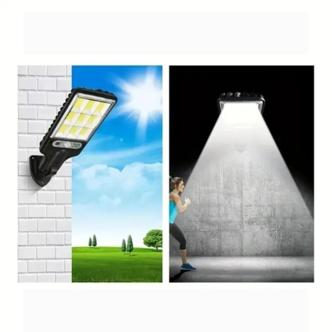 🌞 Lámpara Solar LED de Pared – Iluminación Inteligente para Exteriores