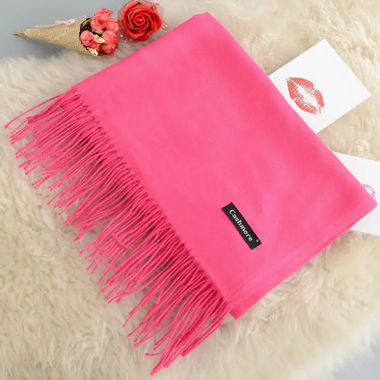 🧣 Bufanda de Algodón, Cachemira y Poliéster