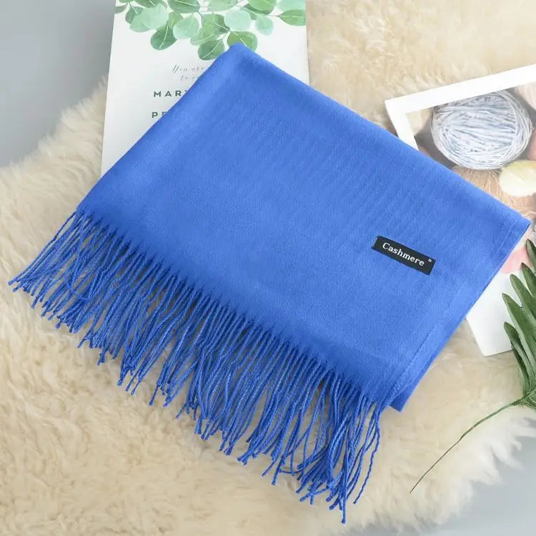 🧣 Bufanda de Algodón, Cachemira y Poliéster