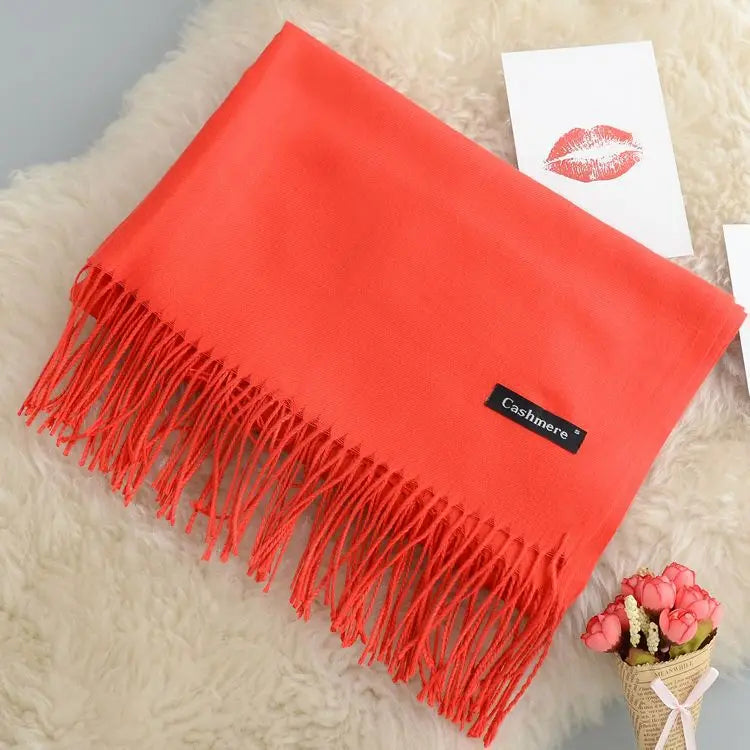 🧣 Bufanda de Algodón, Cachemira y Poliéster