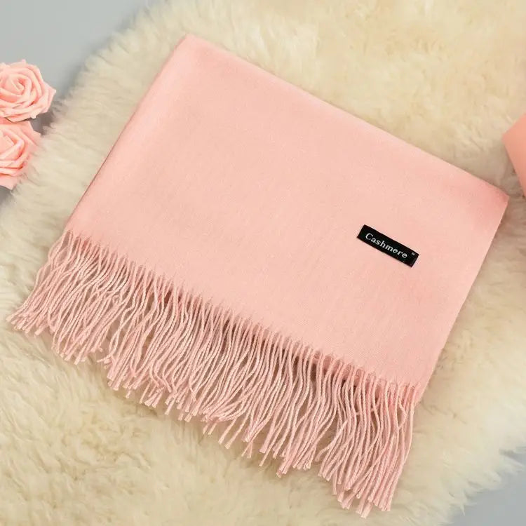 🧣 Bufanda de Algodón, Cachemira y Poliéster