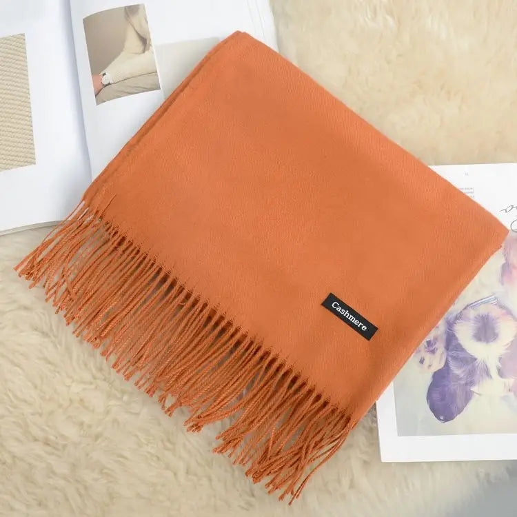 🧣 Bufanda de Algodón, Cachemira y Poliéster