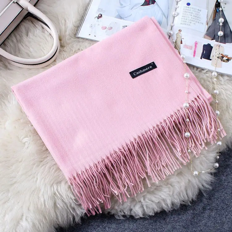 🧣 Bufanda de Algodón, Cachemira y Poliéster