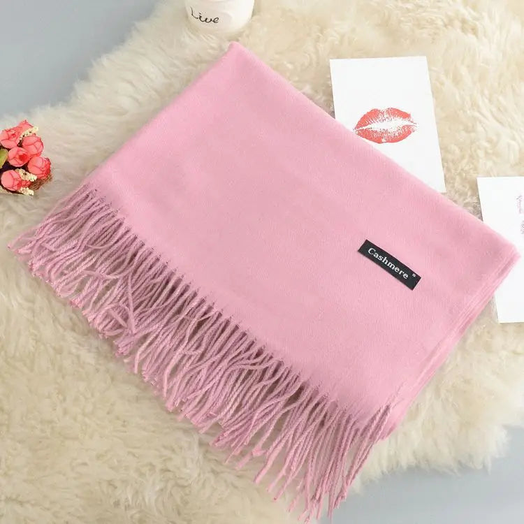 🧣 Bufanda de Algodón, Cachemira y Poliéster