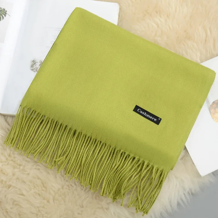 🧣 Bufanda de Algodón, Cachemira y Poliéster