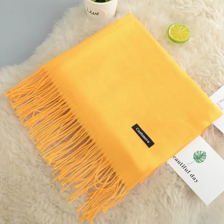 🧣 Bufanda de Algodón, Cachemira y Poliéster