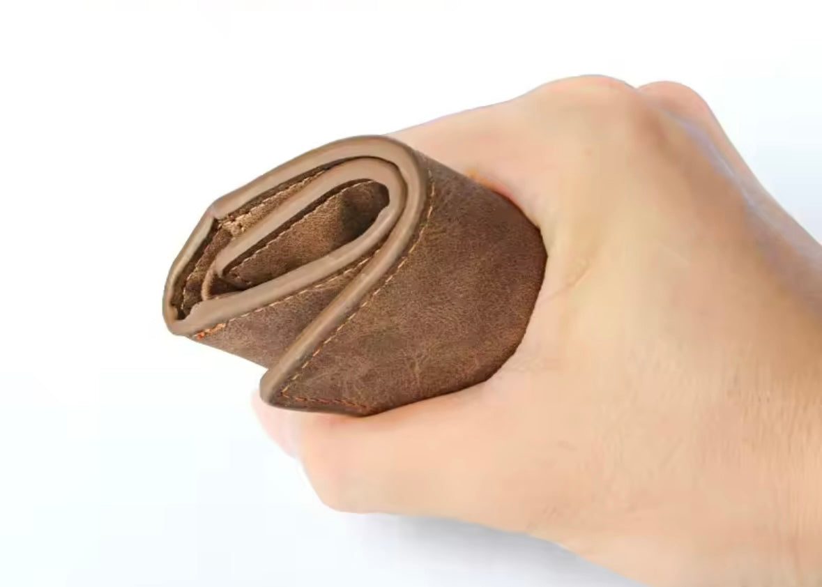 💼 Billetera de Cuero Retro para Hombre 🧳