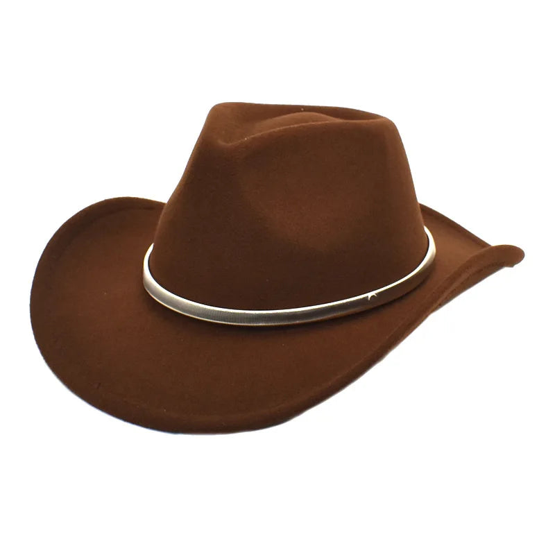 🤠 Sombrero Fedora Unisex – Estilo Cowboy con Diseño Único