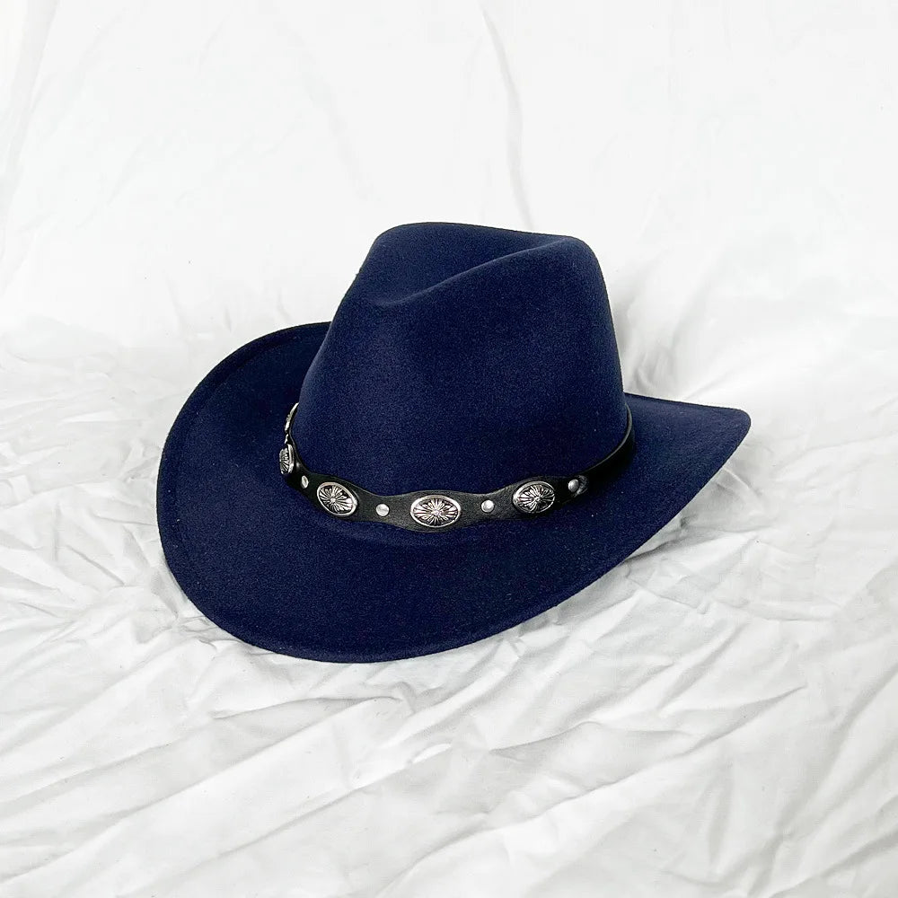 🤠 Sombrero Fedora Unisex – Estilo Cowboy con Diseño Único