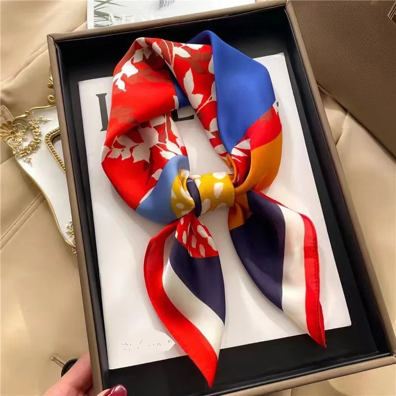 🧣 Pañuelo de Imitación Seda – Elegante y Versátil