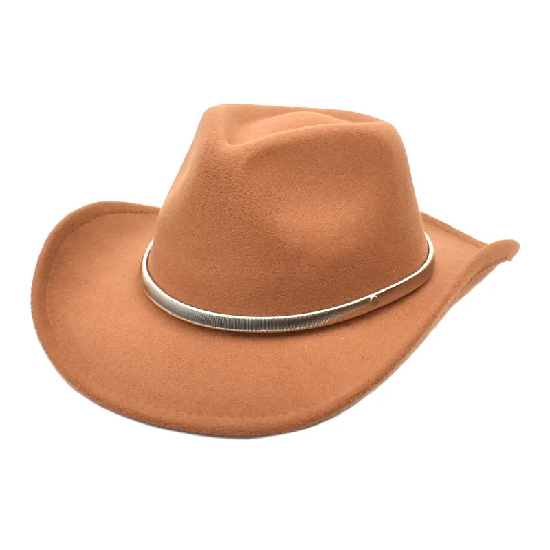 🤠 Sombrero Fedora Unisex – Estilo Cowboy con Diseño Único