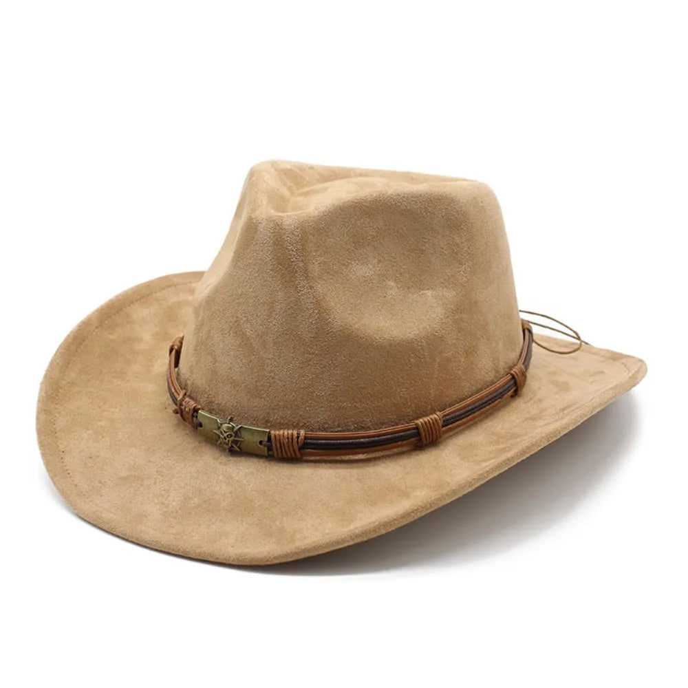 🤠 Sombrero Cowboy Unisex – Estilo Western &amp; Multifuncional
