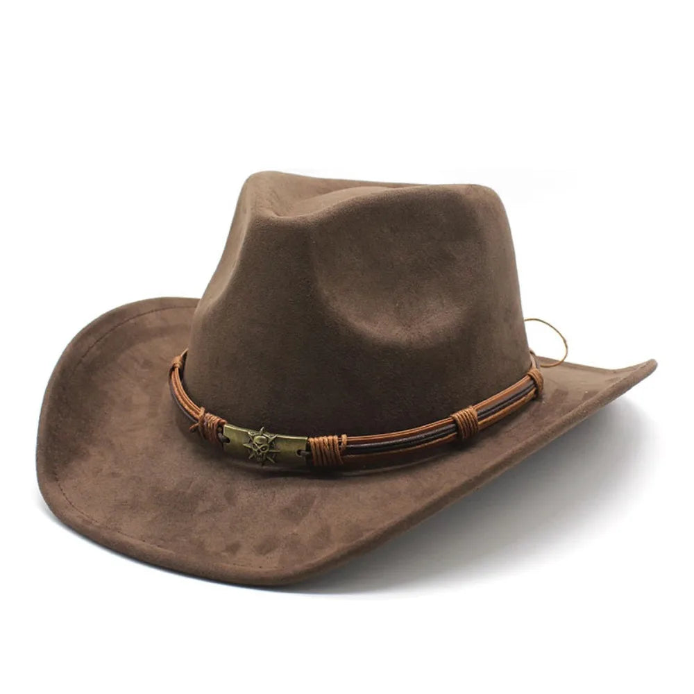 🤠 Sombrero Cowboy Unisex – Estilo Western &amp; Multifuncional