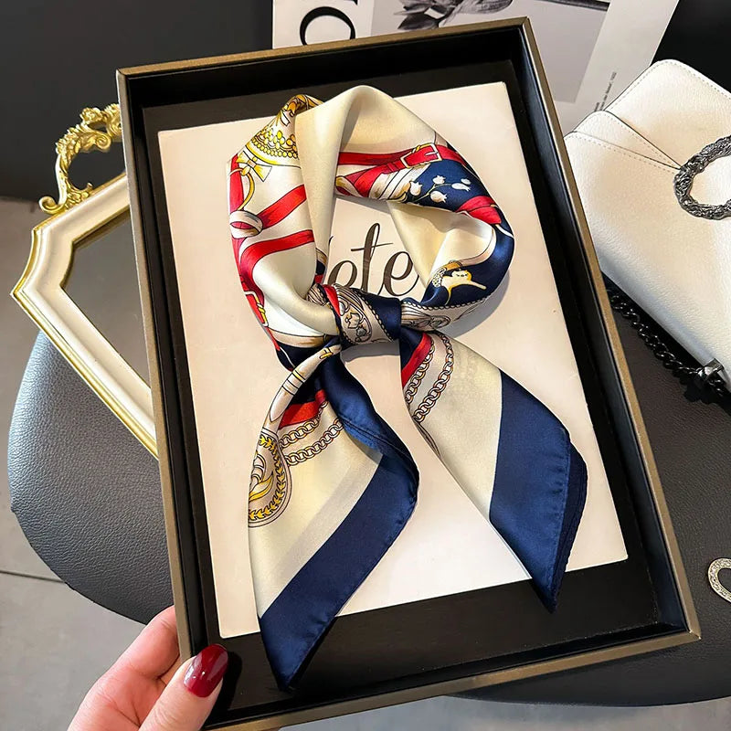 🧣 Pañuelo de Imitación Seda – Elegante y Versátil