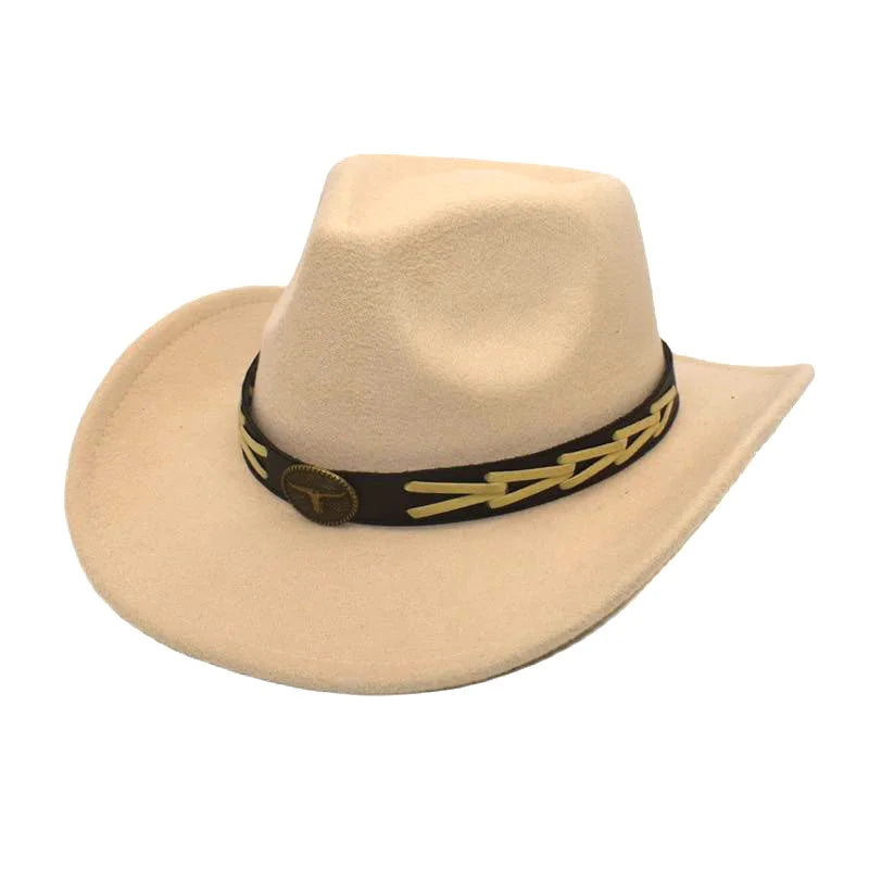 🤠 Sombrero Fedora Unisex – Estilo Cowboy con Diseño Único
