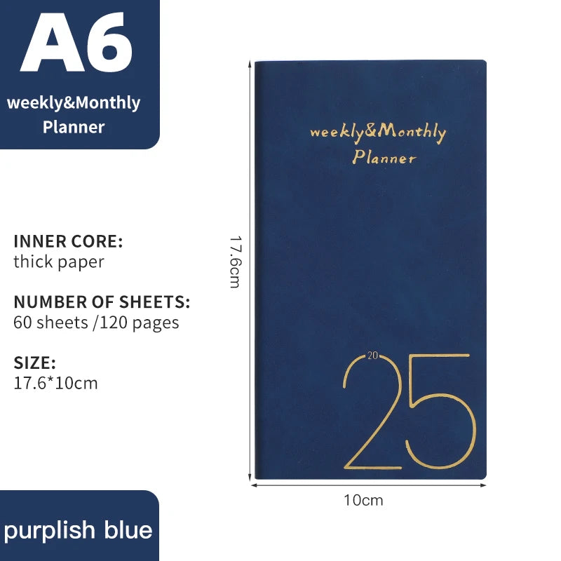 📖 Agenda 2025 – Planificador Semanal y Diario