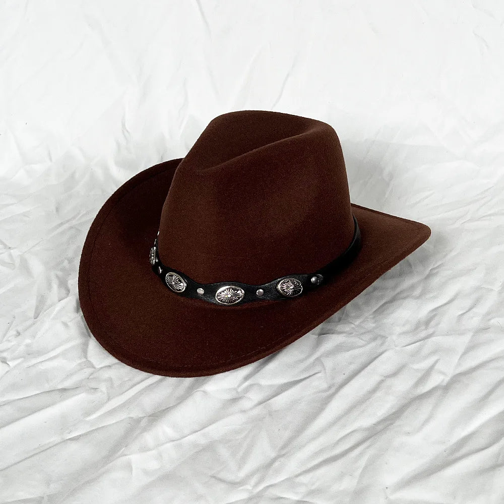 🤠 Sombrero Fedora Unisex – Estilo Cowboy con Diseño Único