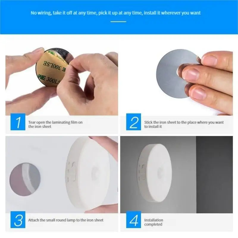 🌙 Luz Nocturna LED con Sensor de Movimiento