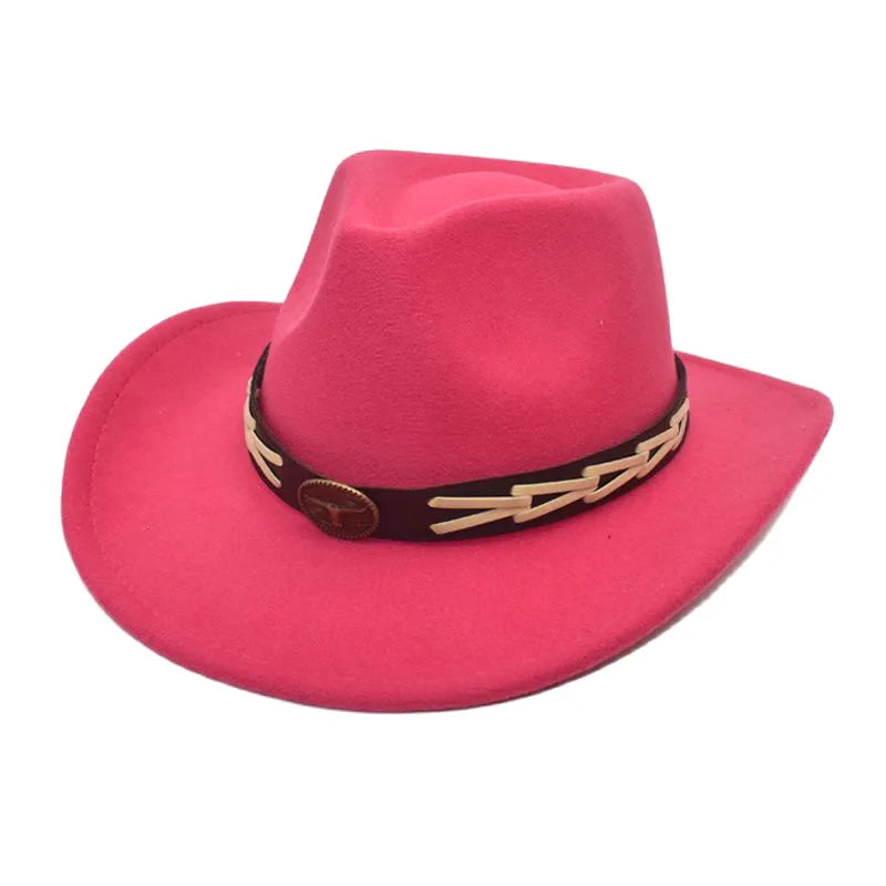 🤠 Sombrero Fedora Unisex – Estilo Cowboy con Diseño Único