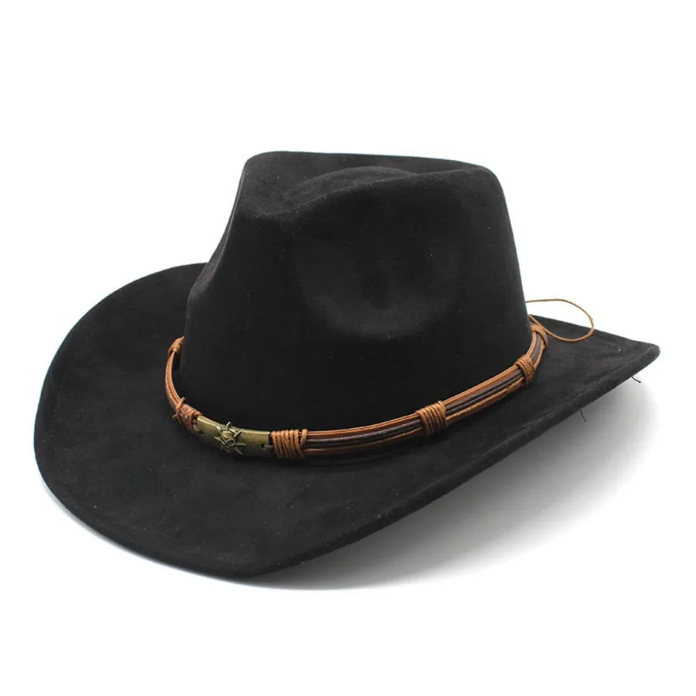 🤠 Sombrero Cowboy Unisex – Estilo Western &amp; Multifuncional