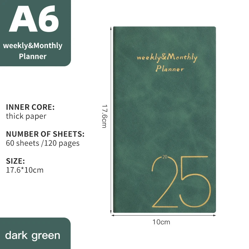 📖 Agenda 2025 – Planificador Semanal y Diario