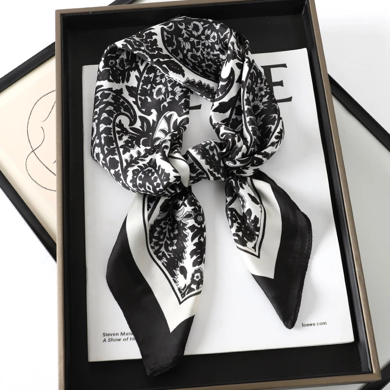 📌 Pañuelo Floral RUNMEIFA – Estilo Fashion para Mujer, 4 Colores Disponibles