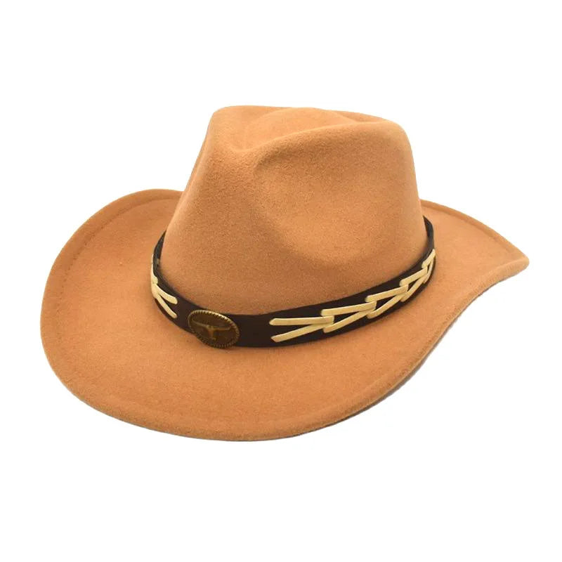 🤠 Sombrero Fedora Unisex – Estilo Cowboy con Diseño Único