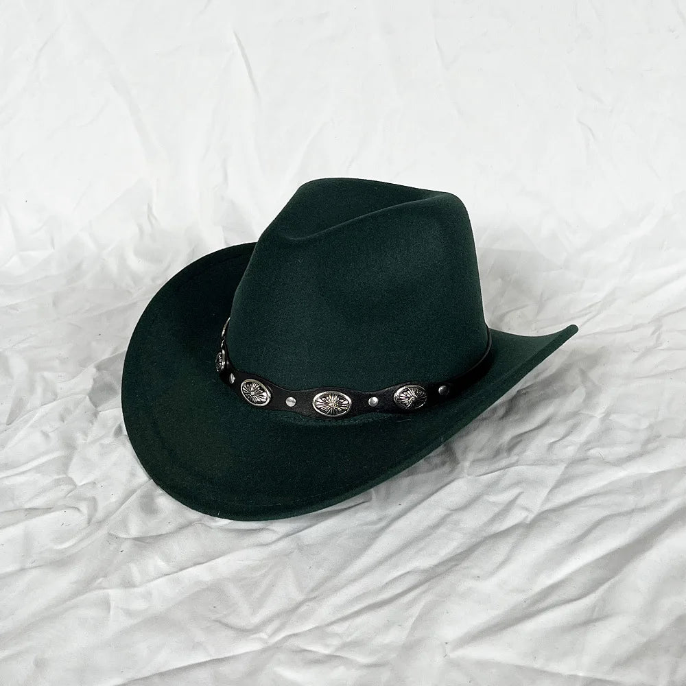 🤠 Sombrero Fedora Unisex – Estilo Cowboy con Diseño Único