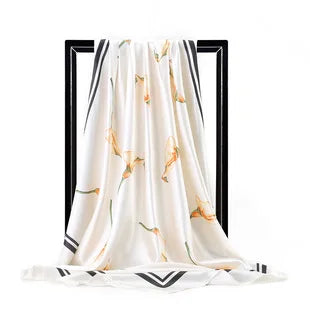 🧣 Pañuelo de Satén WUBXOLO – Estilo y Versatilidad