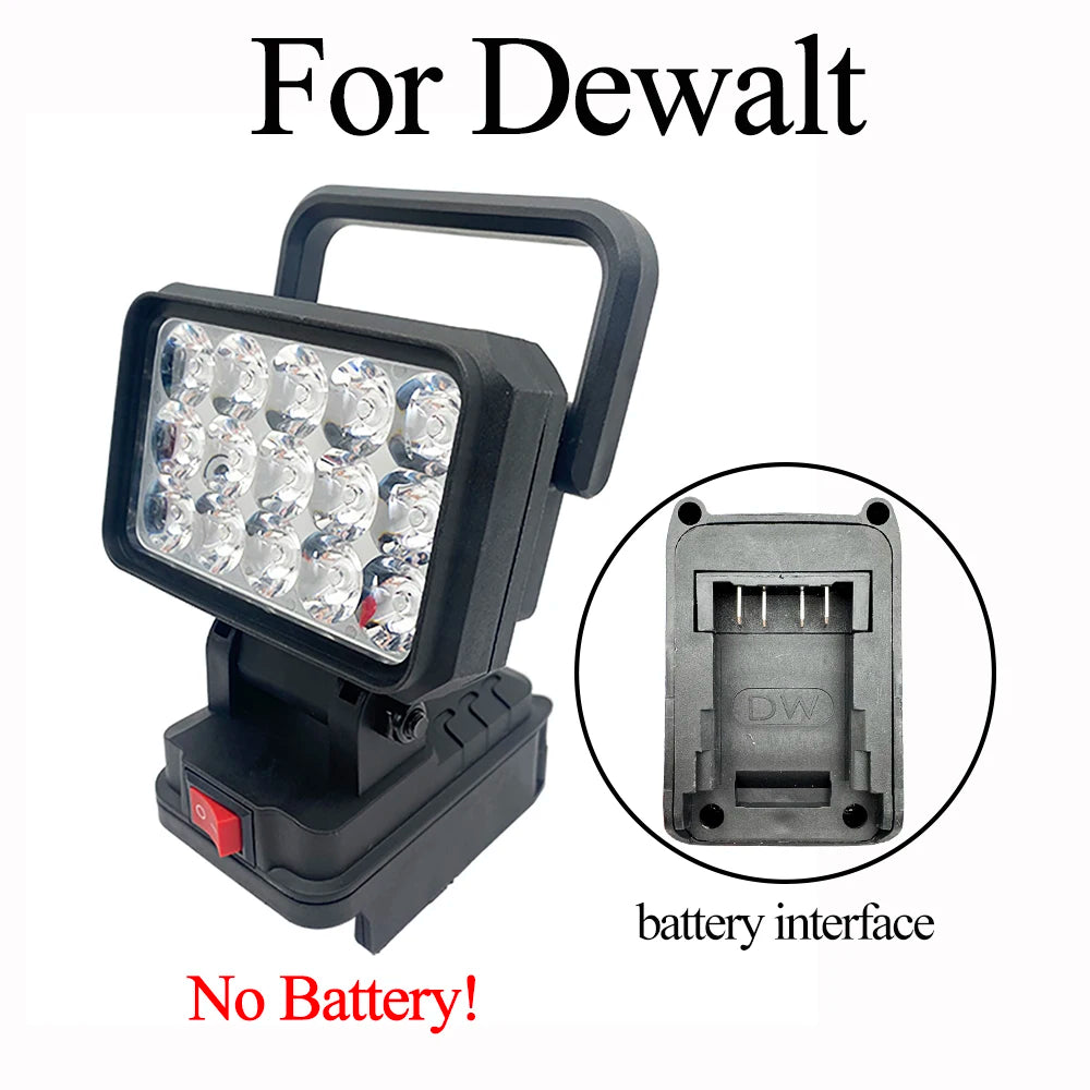 💡 Linterna LED Portátil 15 Perlas para Trabajo 🔦