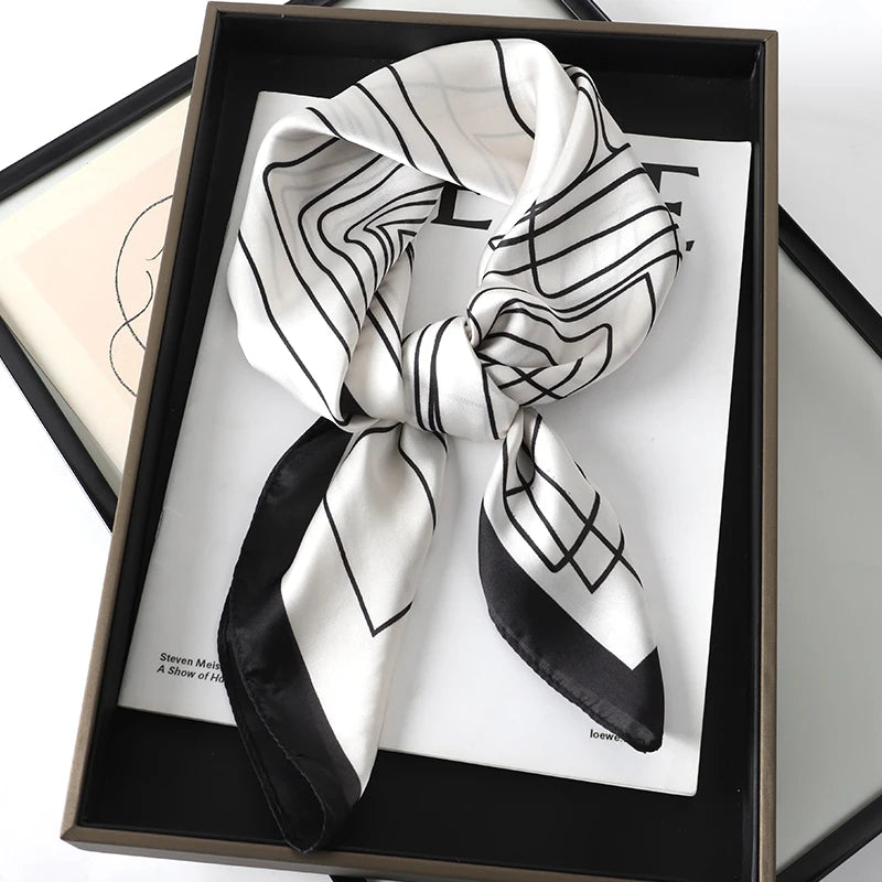 📌 Pañuelo Floral RUNMEIFA – Estilo Fashion para Mujer, 4 Colores Disponibles