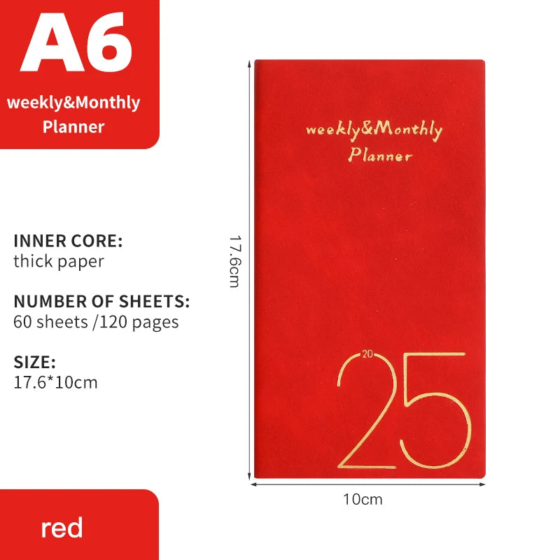 📖 Agenda 2025 – Planificador Semanal y Diario